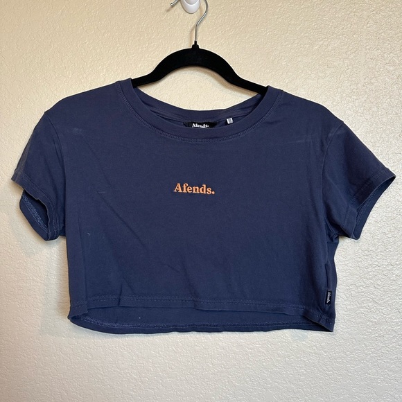 Afends Logo Crop Tee - Picture 2 of 4